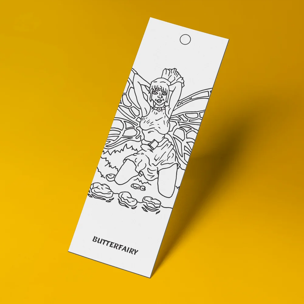 The Butterfly Fairy – a whimsical fantasy character from our Set of 4 Fantasy Coloring Bookmarks. Instantly downloadable and perfect for coloring fun. The Butterfly Fairy – a whimsical fantasy character from our Set of 4 Fantasy Coloring Bookmarks. Instantly downloadable and perfect for coloring fun.