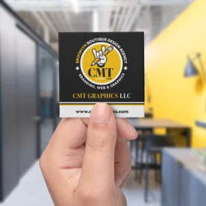 Square Business Cards Design for CMT Graphics, LLC Square Business Cards Design for CMT Graphics, LLC