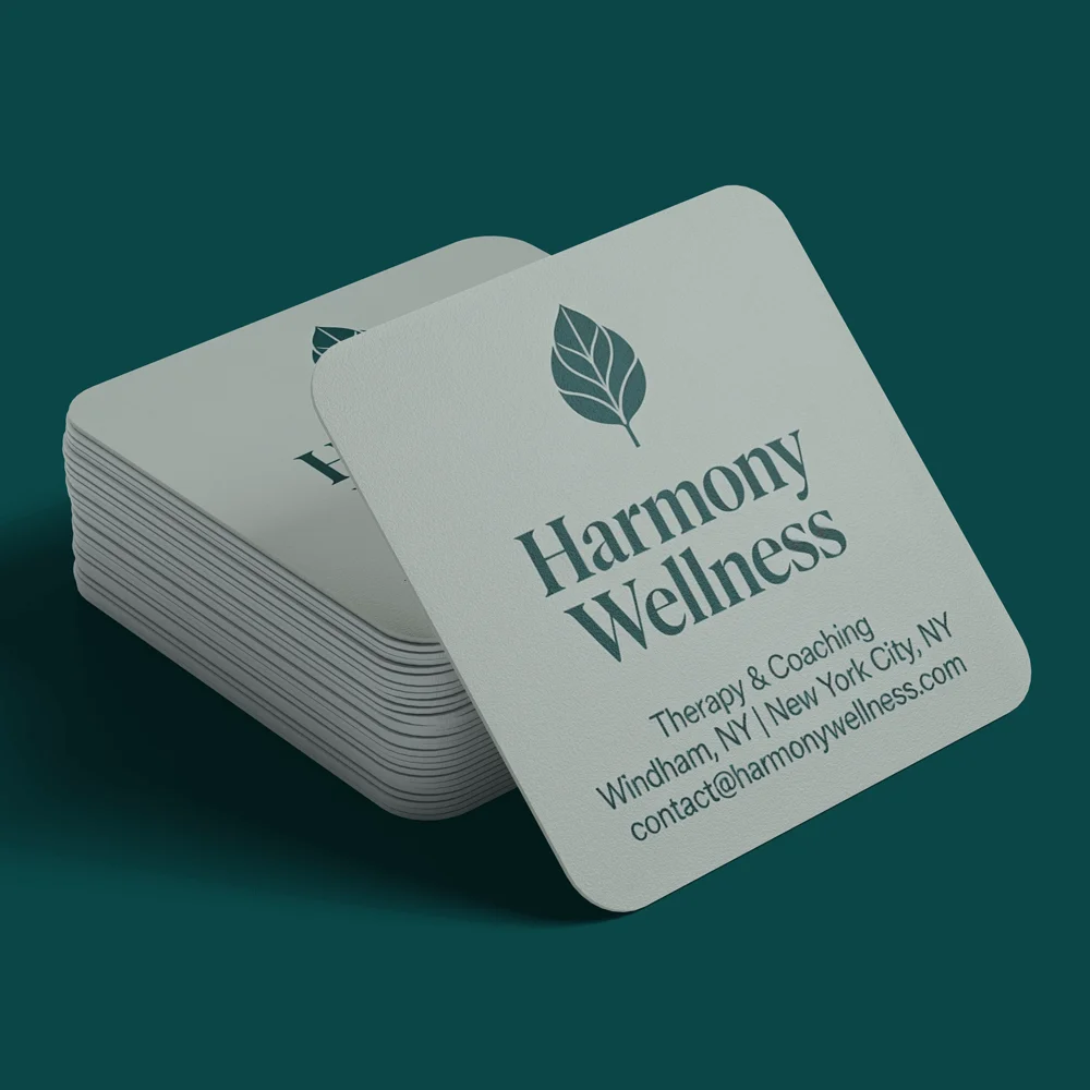 one-side-rounded-corners-square-business-card-design-pic1 Rounded Corner Square Business Cards