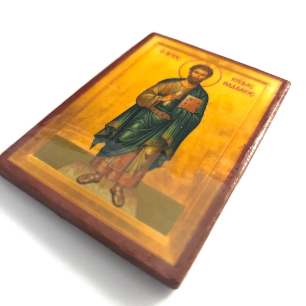 Jude Thaddeus the Apostle Orthodox Wooden Mounted Icon
